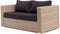 Cozy Garden loungeset Kaputas stoel + bank naturel