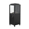 Cozy living sfeerhaard Sevilla 55x55 cm. – Carbon black - verrijdbaar