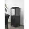 Cozy living sfeerhaard Sevilla 55x55 cm. – Carbon black - verrijdbaar