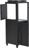 Cozy living sfeerhaard Sevilla 55x55 cm. – Carbon black - verrijdbaar
