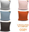 Cozy warmtekussen Una Duurzaam & Draadloos Infrarood 45x45 cm Royal blue Grote Batterij