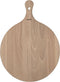 Cozze - Serveerplank voor Pizza Bamboe met Handvat Diameter 35 cm - Bamboe - Bruin
