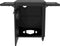 Cozze Trolley Werktafel Opklapbaar Met 1 Deur Zwart
