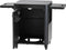 Cozze Trolley Werktafel Opklapbaar Met 1 Deur Zwart