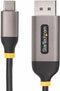 Startech.com 3m USB-C naar DisplayPort Adapter Kabel - 8K 60Hz 4K 144Hz HDR10 - Grijs Zwart
