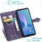 iMoshion Hoesje Geschikt voor Sony Xperia 10 III Hoesje Met Pasjeshouder - iMoshion Mandala Bookcase - Paars