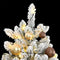 vidaXL - Kunstkerstboom - met - scharnieren - 300 - LED's - en - kerstballen - 180 - cm