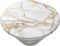 PopSockets - PopGrip - Verwisselbare Telefoonbutton en Standaard - Gold Lutz Marble
