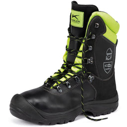 Kbler Forest S3 42-8150 9911-9934-42, Zwart waarschuwingsgeel, 42 EU