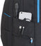 Rivacase 7860 - Notebook Rugzak - Geschikt voor 17.3 Inch - Waterafstotend - Blauw Zwart