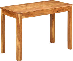 vidaXL - Eettafel - 110x55x76 - cm - massief - acaciahout