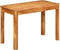 vidaXL - Eettafel - 110x55x76 - cm - massief - acaciahout