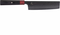 Yaxell Rei - Nakiri mes 16,5 cm - 69 Lagen Damaststaal VG10 - DLC-coating - Pakkahout