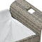 vidaXL - Tuinbank - met - kussen - 116x46x57 - cm - poly - rattan - grijs