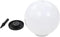 vidaXL LED-solarlampen rond 30 cm RGB 2 st