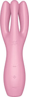 Satisfyer, vibrator, oplegvibrator, 'Treesome 3', 14 cm, 3 motoren, voor stimulatie van clitoris en schaamlippen