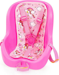 Bayer Design - Fietsstoeltje voor poppen tot 46 cm - Roze