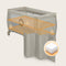 Lionelo Stefi Plus - Campingbedje 2in1 - Reisbedje en box tot 15 kg - Beige