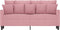vidaXL - Tweezitsbank - 140 - cm - fluweel - roze