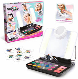 Canal Toys - Make-up etui met verlichte LED spiegel en telefoonhouder - Style 4 Ever - vanaf 8 jaar - OFG247