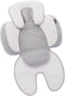 Bo Jungle B-Snooze - Universeel Kussen - 3-in-1 Luchtdoorlatend Waterdicht - Wit/Grijs
