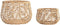 Basket spelset DKD Home Decor Vezel (48 x 48 x 33 cm)