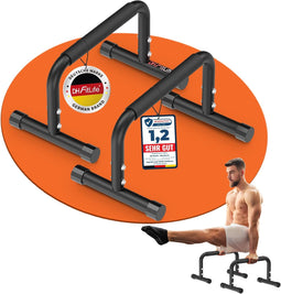 DH Ftlife Bars voor Calisthenics - Verstelbaar - 2 Stuks - Max. 200 kg - 30-35 cm