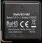 Shelly Blu H&T - Temperatuursensor en Luchtvochtigheidssensor - Bluetooth - IP54 Spatwaterdicht - Zwart