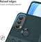 iMoshion Hoesje Geschikt voor Motorola Moto E40 / Moto E30 / Moto E20 Hoesje Siliconen - iMoshion Thunder Backcover - Groen