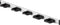 Toolflex H-01 - Aluminium Gereedschapsrail 90cm - 5 Houders - Grijs