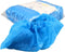CPE schoenovertrekken 35my 15x41cm blauw 100st