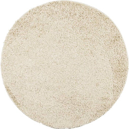 vidaXL - Vloerkleed - PAMPLONA - shaggy - hoogpolig - modern - Ø - 240 - cm - goudkleur