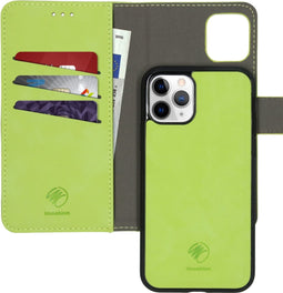 iMoshion Hoesje Geschikt voor iPhone 11 Pro Hoesje Met Pasjeshouder - iMoshion Uitneembare 2-in-1 Luxe Bookcase - Groen