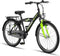 Altec Speed 24 inch Jongensfiets Lime 3v