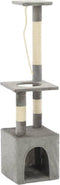 vidaXL - Kattenkrabpaal - met - sisal - krabpalen - 109 - cm - beige