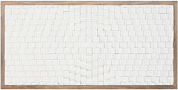 Esprit - Hoofdbord - Mangohout - Wit Natuurlijk 180 X 5 X 90 CM