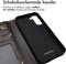 iMoshion Hoesje Geschikt voor Samsung Galaxy S21 FE Hoesje Met Pasjeshouder - iMoshion Design Bookcase smartphone - Zwart / Sky Black