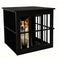 Hondenbench - hondenhok - bench voor puppies en kleine honden - zwart