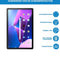 Lenovo Tab M10 Plus (3e gen) - Tri-Fold Book Case & Screenprotector - Auto Wake functie - Donker Blauw
