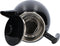 Vaja® Juliette Theepot - Dubbelwandig - 1.0L met Filter - Glimmend Zwart