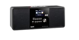 IMPERIAL BOB's ROCK RADIO - Multifunctionele radio - DAB+ FM internet - Zwart