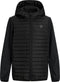 JACK&JONES JUNIOR JJEMULTI - Quilted Jacket - Vaste capuchon - Zwart - Maat 128