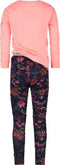 Vingino Wanneke - Pyjama - Lange mouwen - Gebloemd - Peach Pink - Maat 110/116