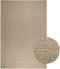 vidaXL - Vloerkleed - ZIZUR - beige - binnen - en - buiten - 240x340 - cm - jute - look