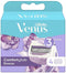 Gillette Venus Breeze - Scheermesjes voor Vrouwen - Hydraterend en Soepel - Paars (4 stuks)