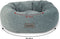 Scruffs Oslo - Donut hondenmand - Hoogwaardig fluweel - Stone Grey - M (Ø 55 cm)