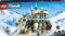 LEGO Friends Vakantie skipiste en café Wintersport Set met Dieren Figuren 41756