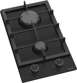 Wiggo WH-G332RD(B) - Inbouw Gaskookplaat - Wokbrander 4,6 kW - Zwart