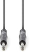 Nedis COTH23020GY15 - 6.35mm audiokabel - 150 cm - Grijs