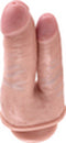 Pipedream King Cock Dubbele Dildo Double Penetrator met Zuignap - 22cm - beige